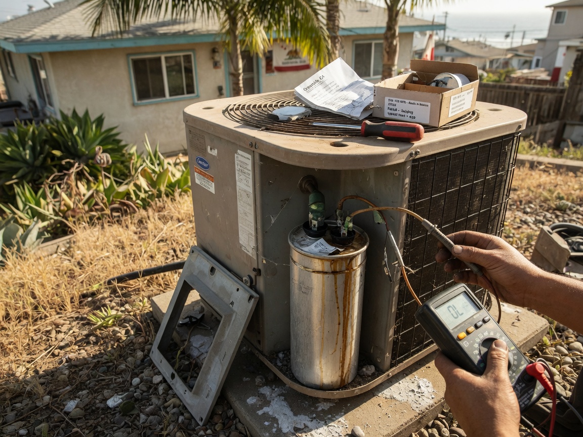 AC Capacitor Failure in California: Signs, Causes, and Repair