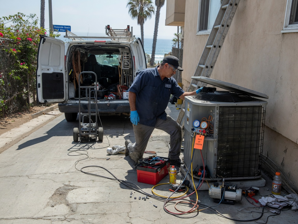 Emergency Air Conditioner Repair in Oceanside